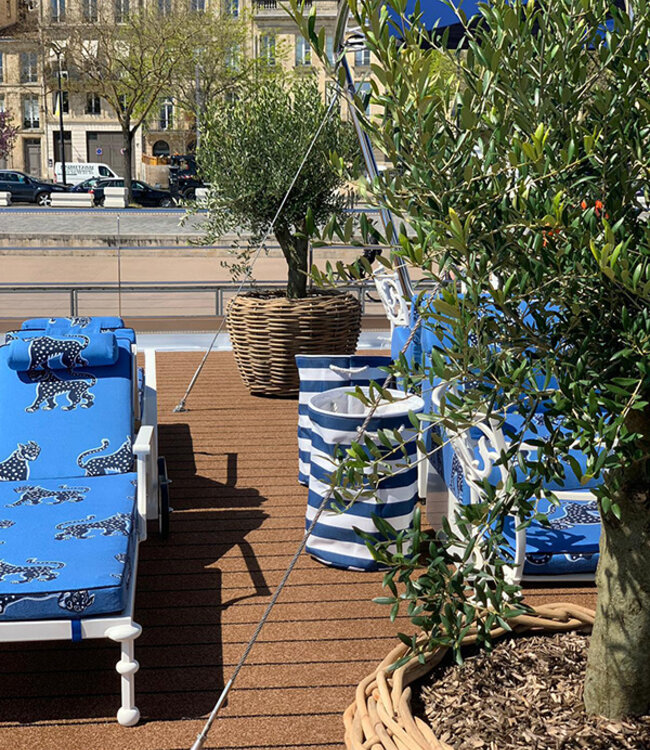 Rene Houtman Drypot Bloempot Rattan Outdoor - 4 Maten