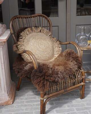 Rene Houtman Bamboe Armstoel/Fauteuil | L83 x B64 x H86 cm