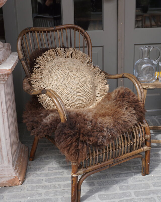 Rene Houtman Bamboe Armstoel/Fauteuil | L83 x B64 x H86 cm