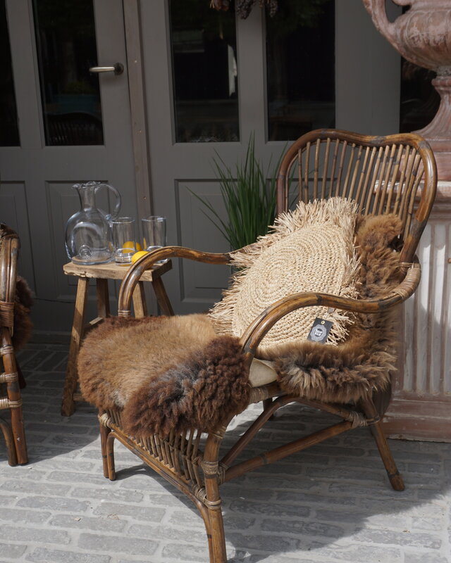 Rene Houtman Bamboe Armstoel/Fauteuil | L83 x B64 x H86 cm