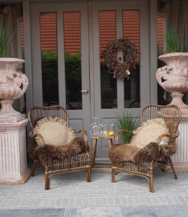 Rene Houtman Bamboe Armstoel/Fauteuil | L83 x B64 x H86 cm