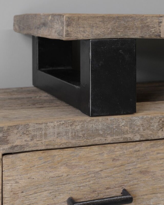 Be-Uniq TV Meubel | 2-delig 3 Lades | H50 x B190 x D40 cm