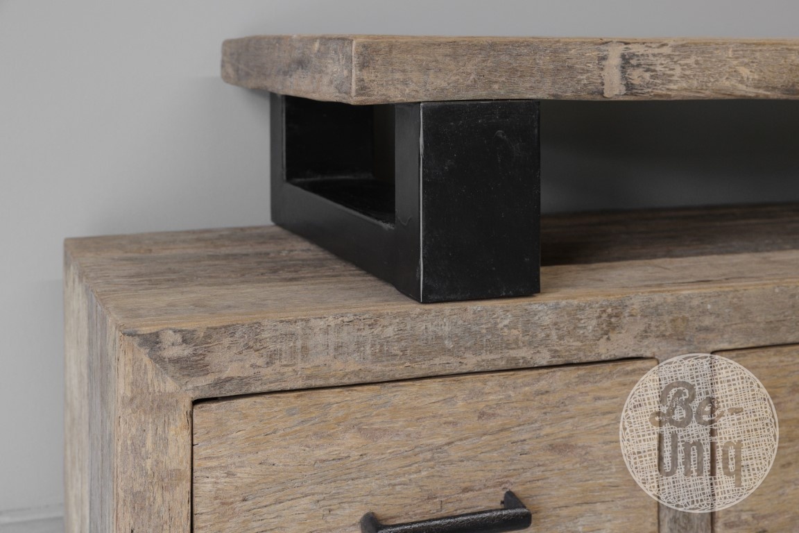 Be-Uniq TV Meubel | 2-delig 3 Lades | H50 x B190 x D40 cm