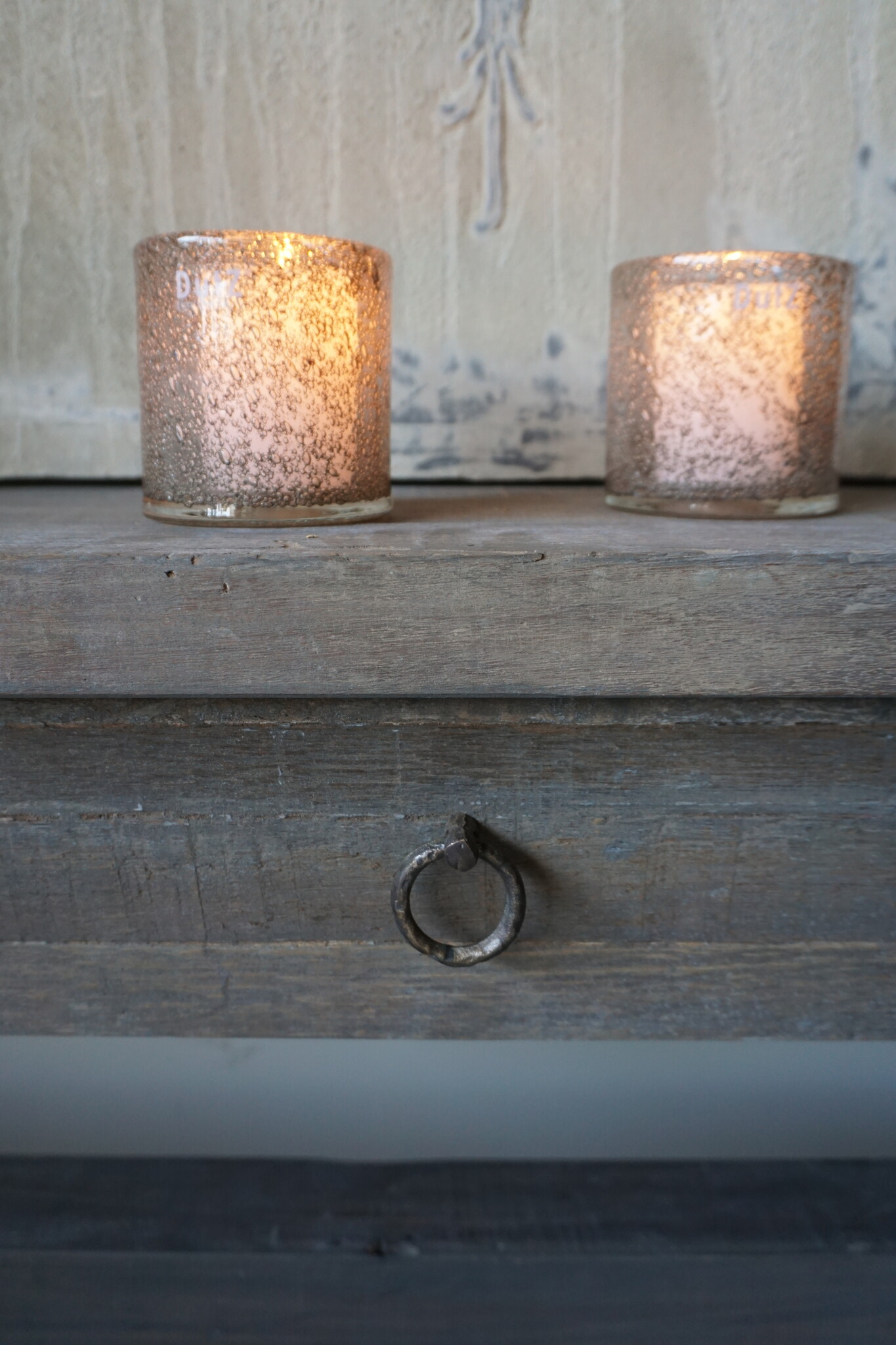 Rene Houtman Sidetable Cross | Oud Hout | Met Lade | B200 cm