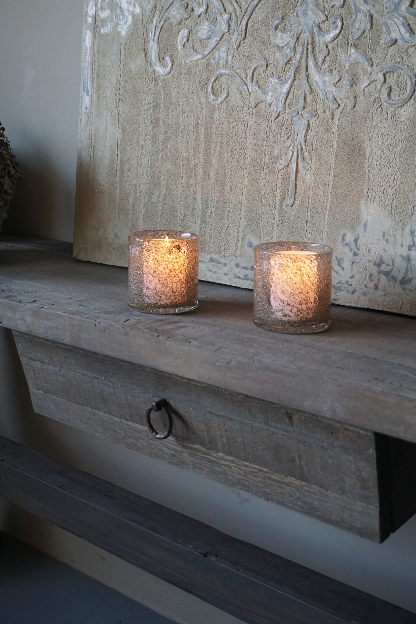 Rene Houtman Sidetable Cross | Oud Hout | Met Lade | B200 cm