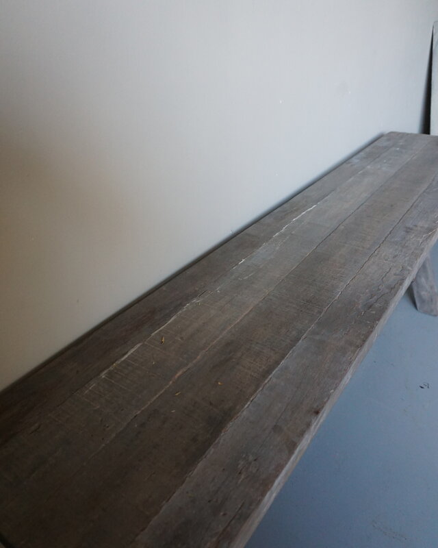Rene Houtman Sidetable Cross | Oud Hout | Met Lade | B200 cm