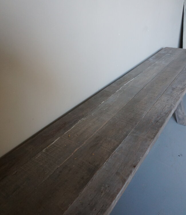 Rene Houtman Sidetable Cross | Oud Hout | Met Lade | B200 cm