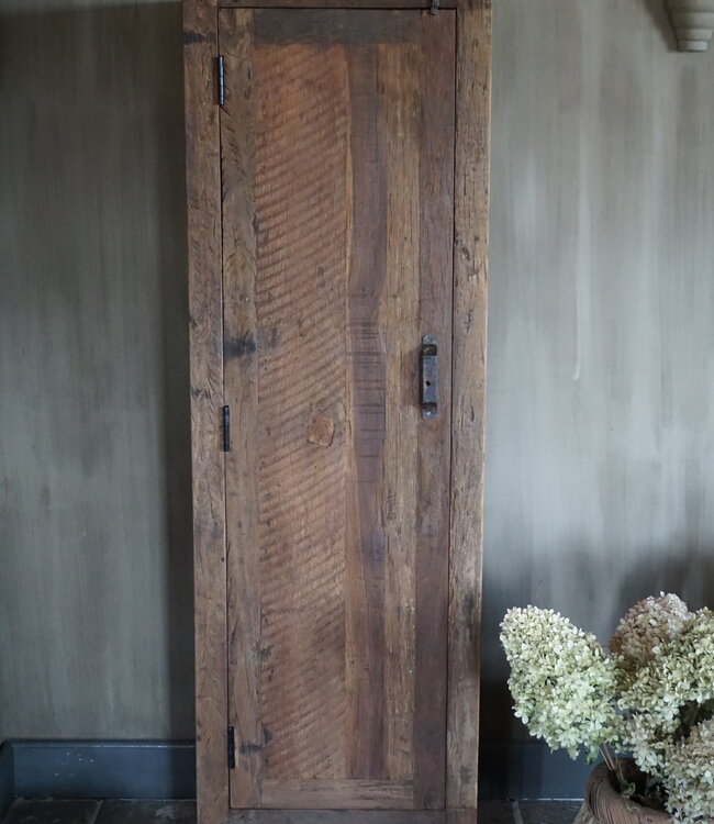 Rene Houtman Badkamerkast Barrano | 1 Deur 3 Planken | H161 x B50