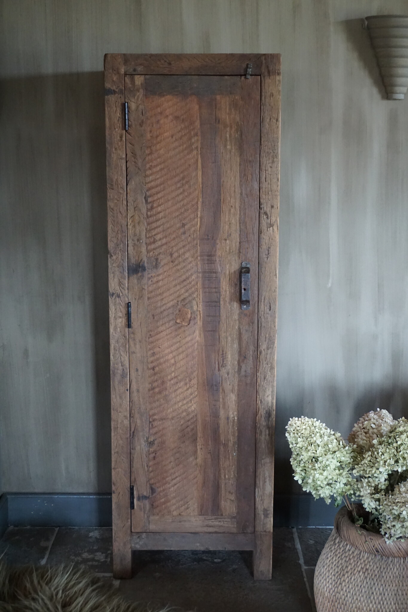 Rene Houtman Badkamerkast Barrano | 1 Deur 3 Planken | H161 x B50