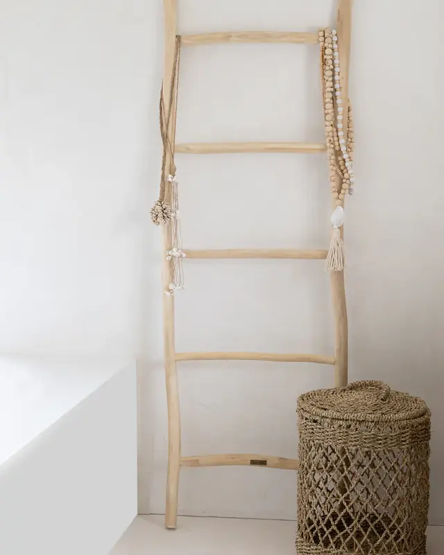 Bazar Bizar Decoratie- Halsketting | Canggu | Naturel Wit