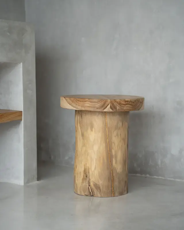 Bazar Bizar Bijzettafel | Inti | Naturel | H45 x B30 cm