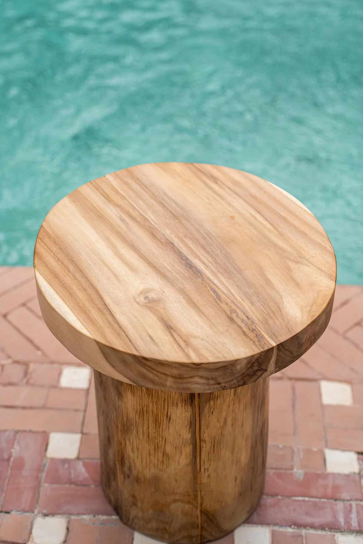 Bazar Bizar Bijzettafel | Inti | Naturel | H45 x B30 cm