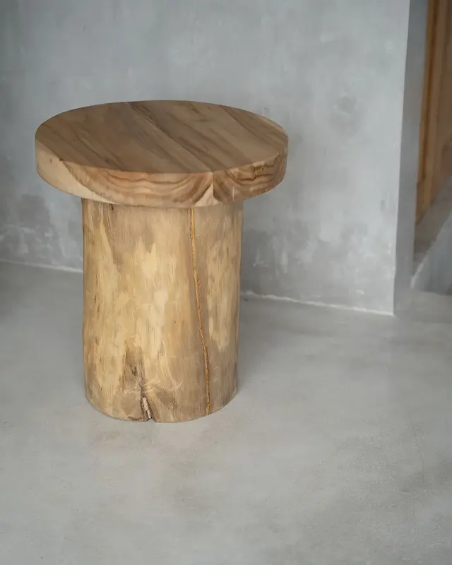 Bazar Bizar Bijzettafel | Inti | Naturel | H45 x B30 cm