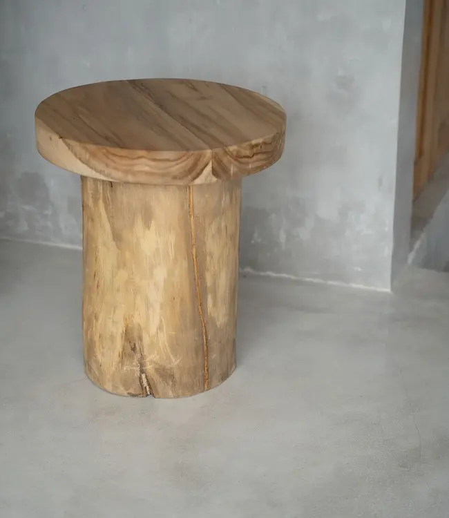 Bazar Bizar Bijzettafel | Inti | Naturel | H45 x B30 cm
