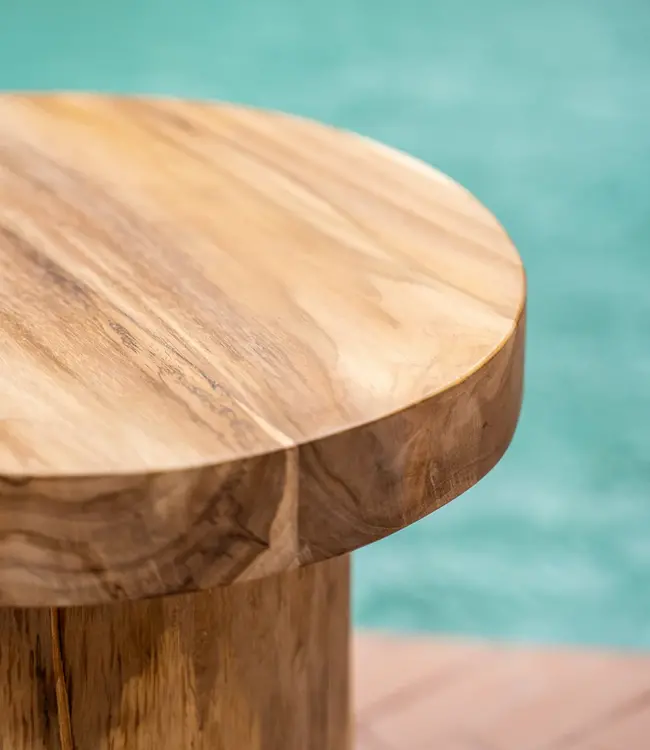 Bazar Bizar Bijzettafel | Inti | Naturel | H45 x B30 cm