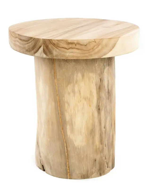 Bazar Bizar Bijzettafel | Inti | Naturel | H45 x B30 cm