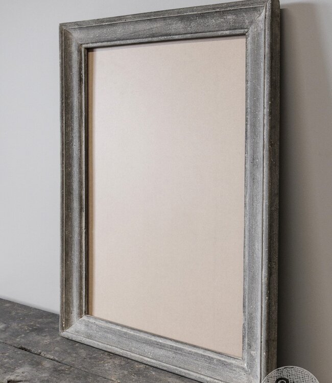 Be-Uniq Spiegel Soof | Cement Finish | H95 x B65 x D4 cm