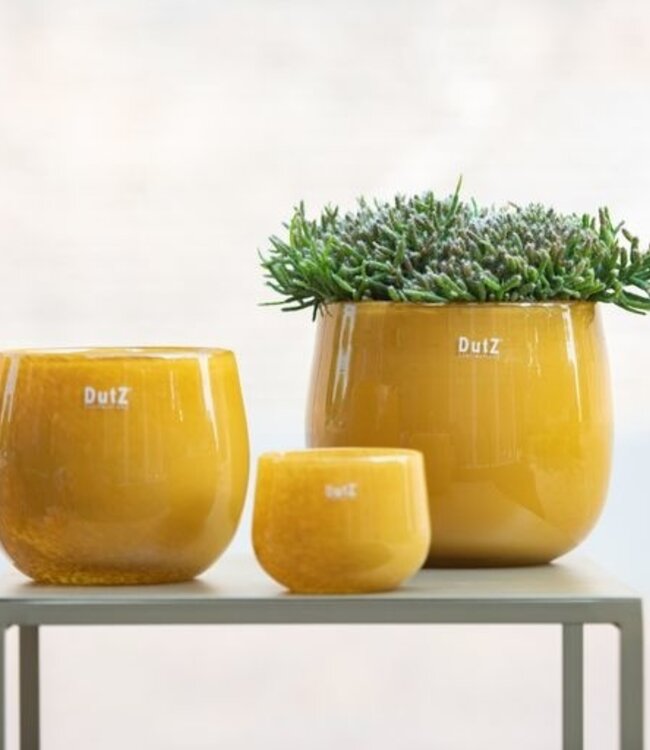 DutZ Pot | Goud/Topaz | H11 x D13 cm