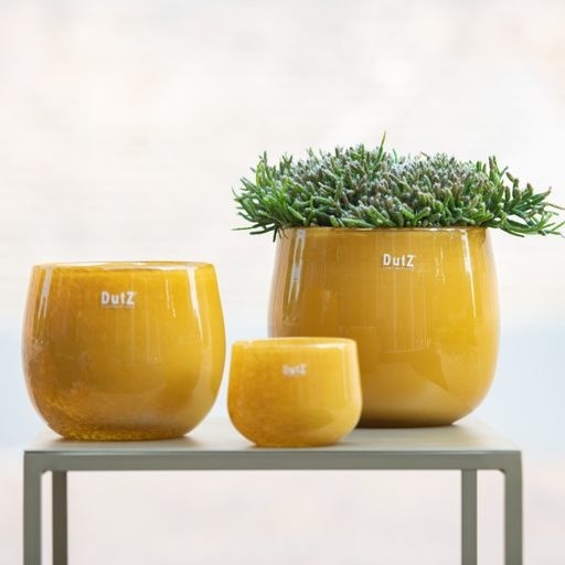 DutZ Pot | Goud/Topaz | H11 x D13 cm