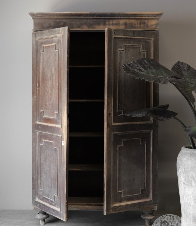 Be-Uniq Antieke Kast | Indonesië | H210 x B119 x D43 cm