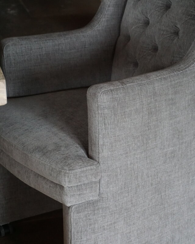 Rene Houtman Eetkamerstoel Adam | Gecapitonneerd | H88 x B59 cm