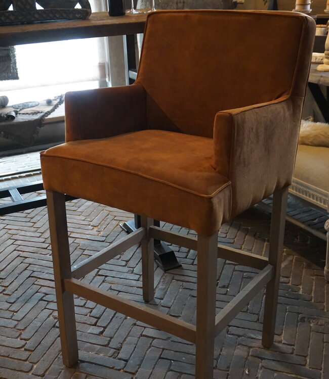 Rene Houtman Barstoel Marit Met Armleuningen