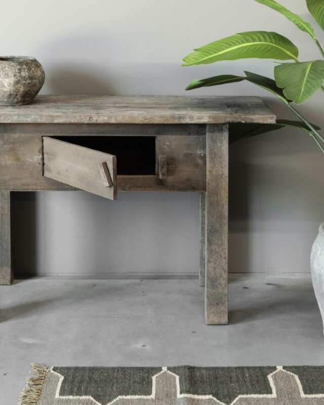 Be-Uniq Haltafel met deurtje Gili | H80 x B120 x D45 cm