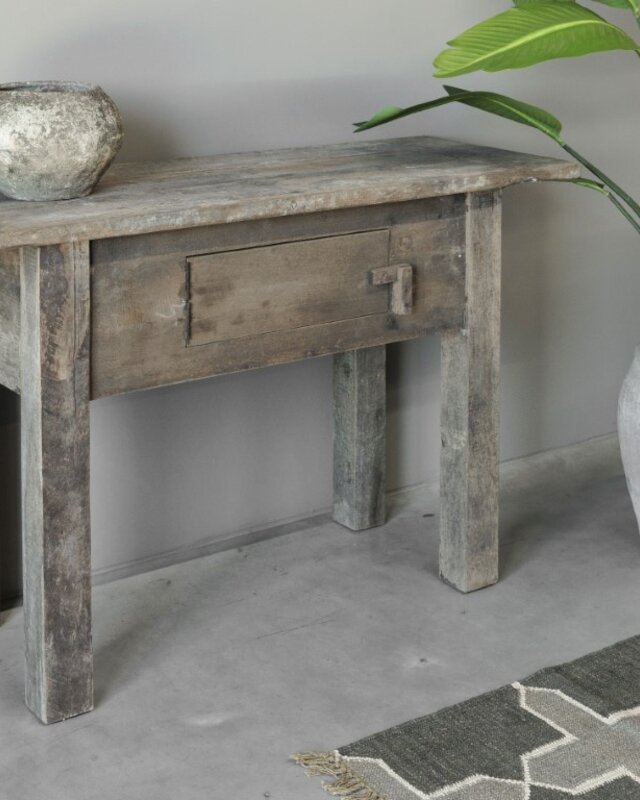 Be-Uniq Haltafel met deurtje Gili | H80 x B120 x D45 cm