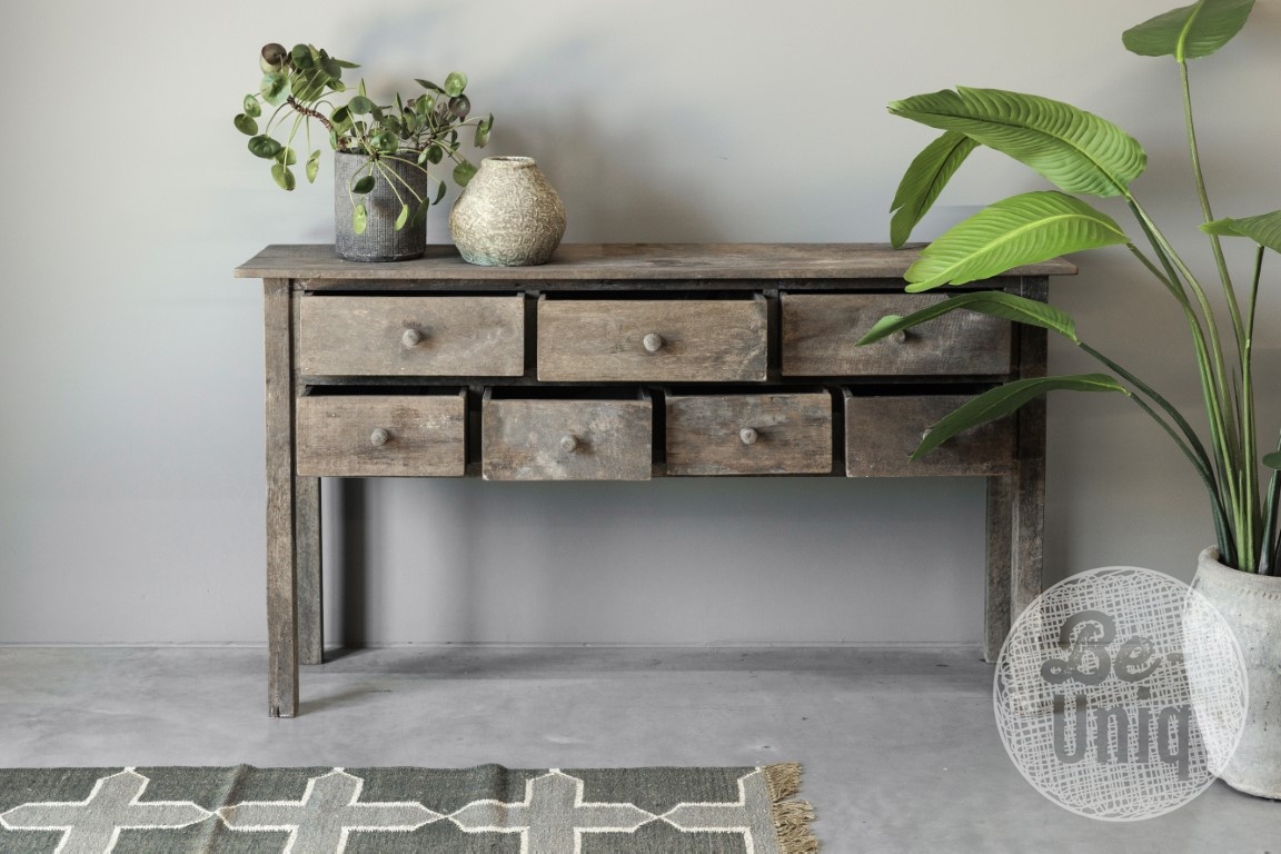 Be-Uniq Sidetable Banka | Met Lades | H90 x B160 x D40 cm