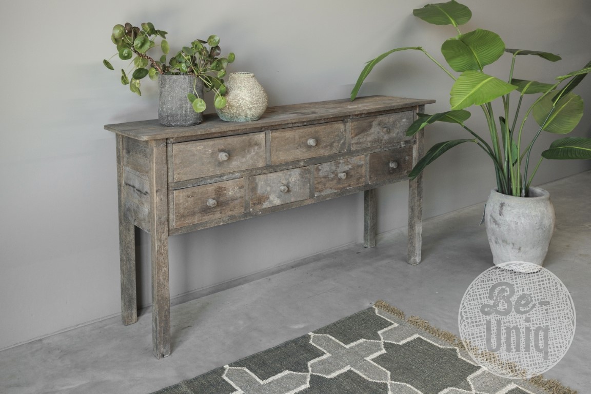 Be-Uniq Sidetable Banka | Met Lades | H90 x B160 x D40 cm