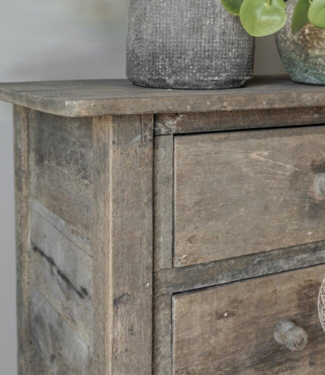 Be-Uniq Sidetable Banka | Met Lades | H90 x B160 x D40 cm
