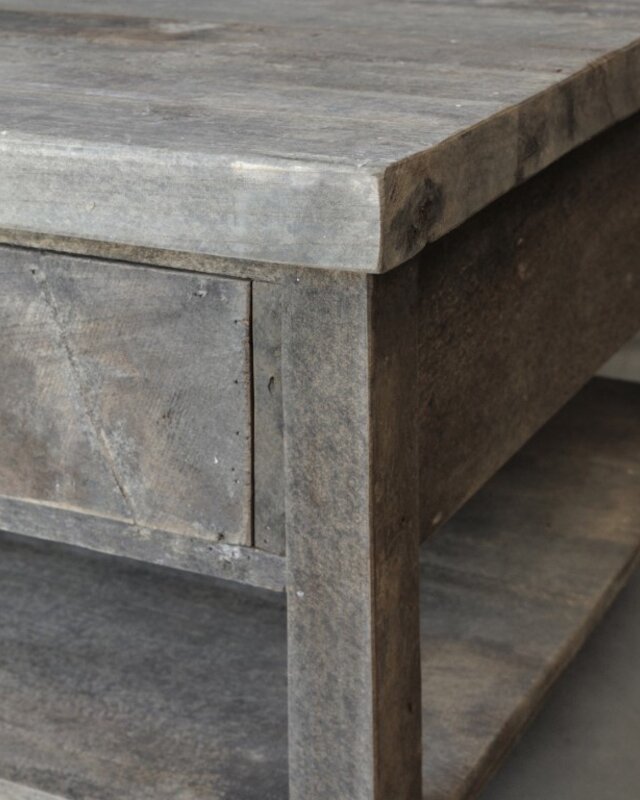 Be-Uniq Bijzettafel Samar | Met Lade | H50 x B70 x D70 cm