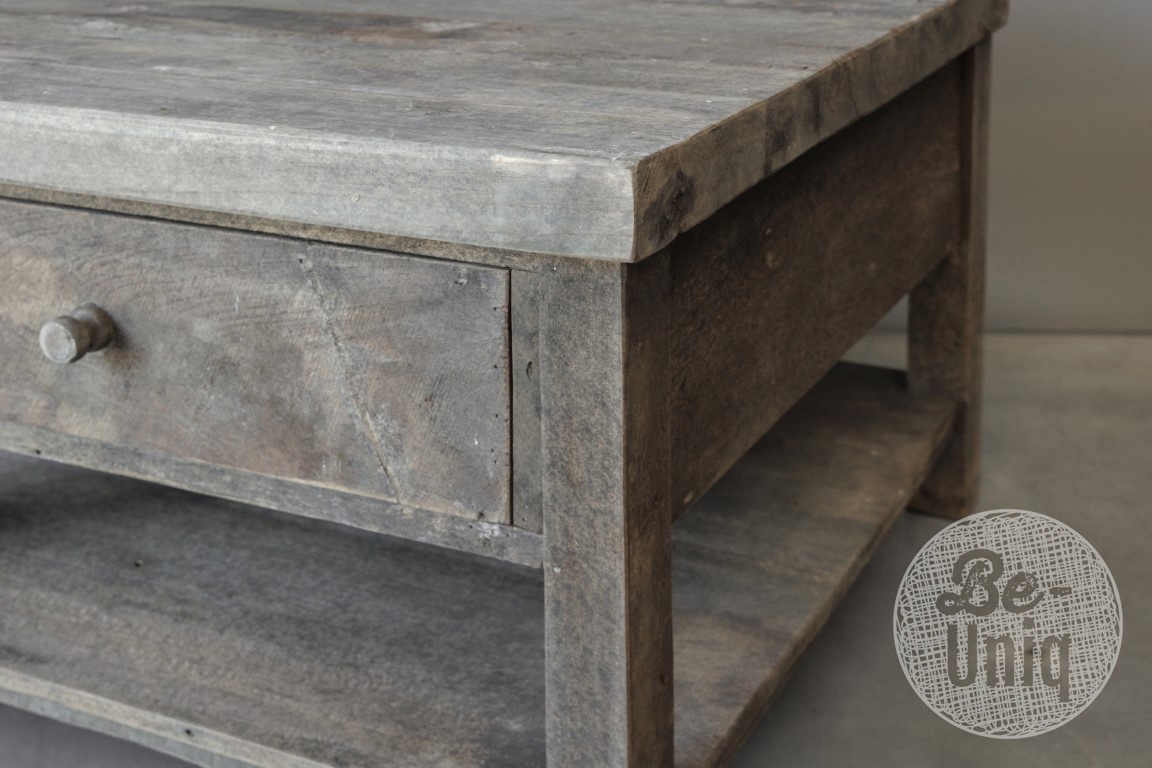 Be-Uniq Bijzettafel Samar | Met Lade | H50 x B70 x D70 cm