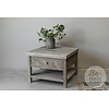 Bijzettafel Samar | Met Lade | H50 x B70 x D70 cm