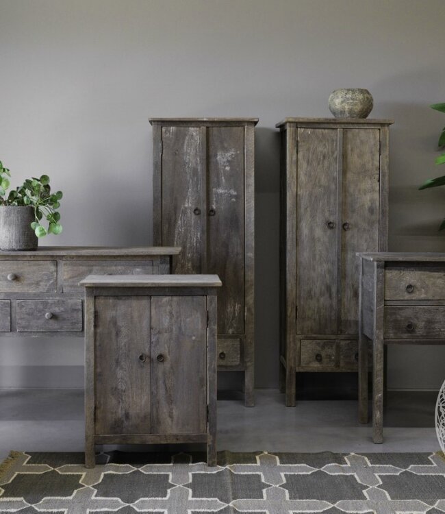 Be-Uniq Bijzettafel Samar | Met Lade | H50 x B70 x D70 cm