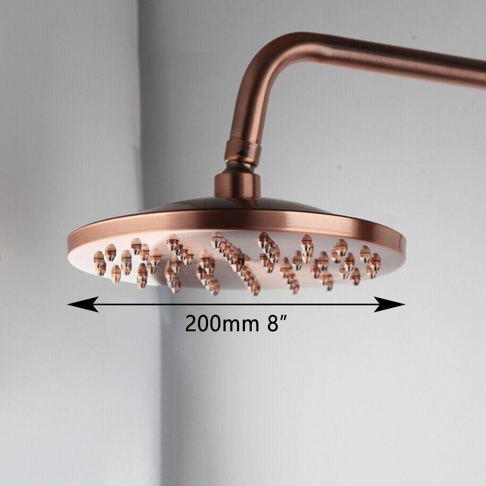 Rene Houtman Douchekop - 20 cm - Koper kleur - Stortdouche