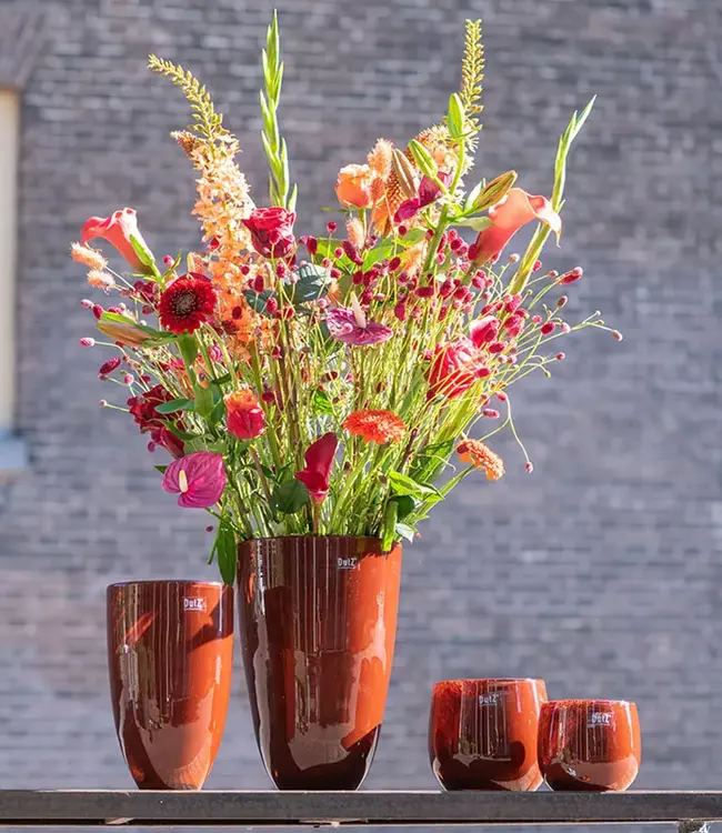 DutZ Pot | Kastanje | H14 x D16 cm