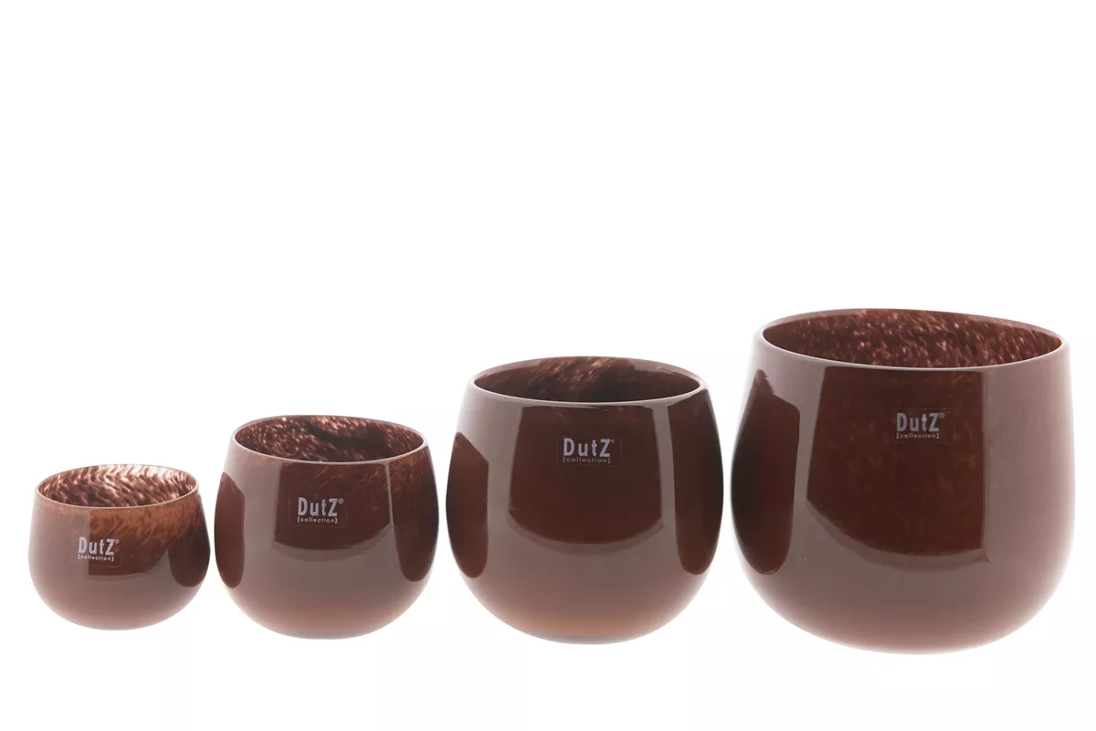 DutZ Pot | Kastanje | H14 x D16 cm