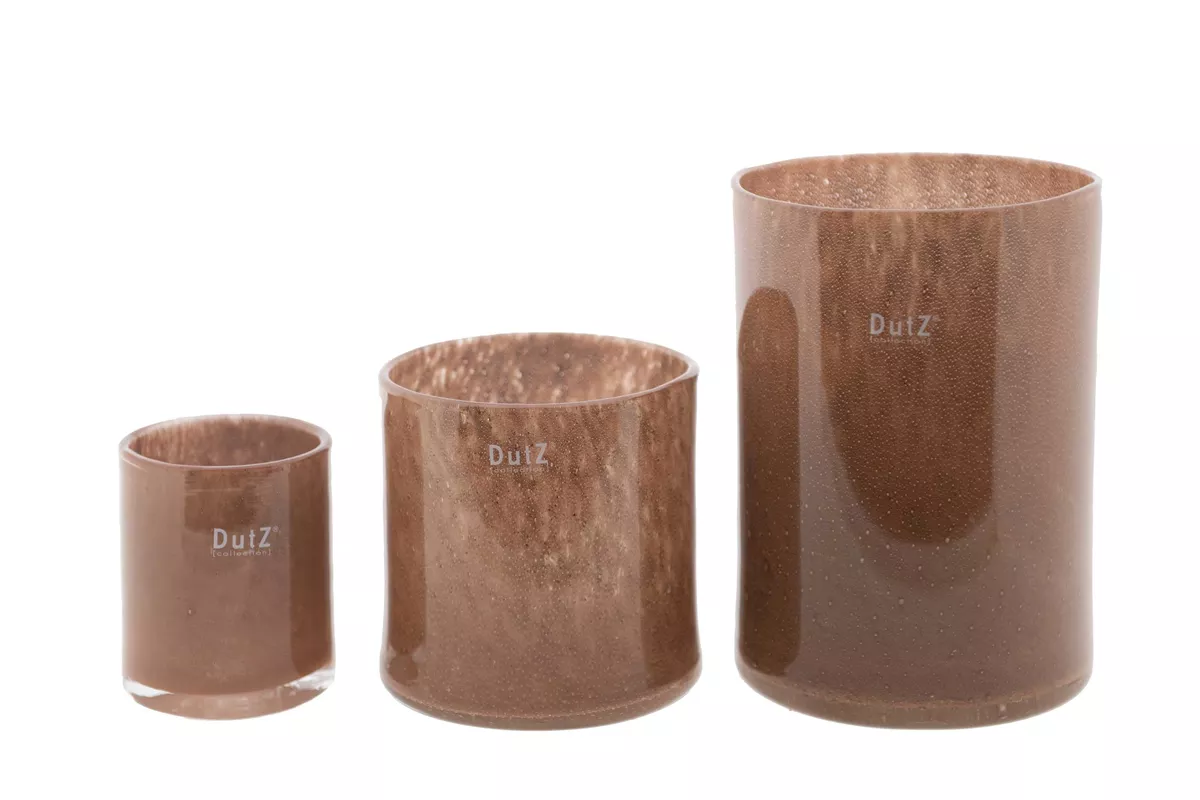 DutZ Cilinder | Terracotta | H14 x D14 cm