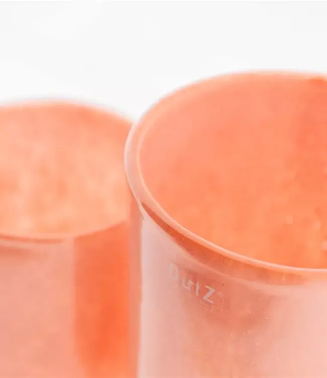 DutZ Cilinder | Perzik | H14 x D14 cm