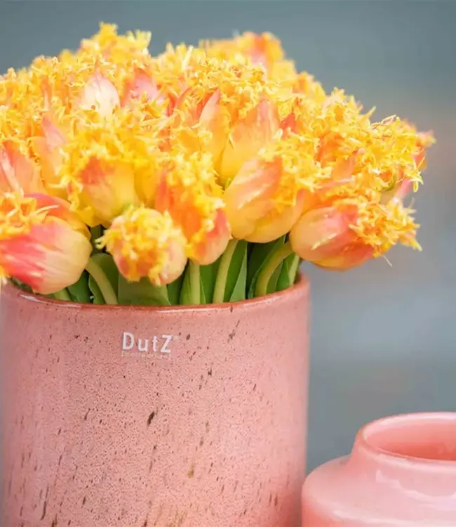 DutZ Cilinder | Perzik | H14 x D14 cm