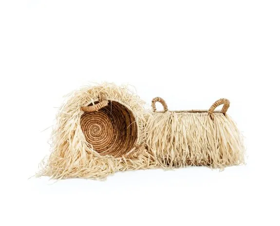 Bazar Bizar Mand Raffia | 2 Maten