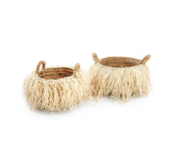 Bazar Bizar Mand Raffia | 2 Maten