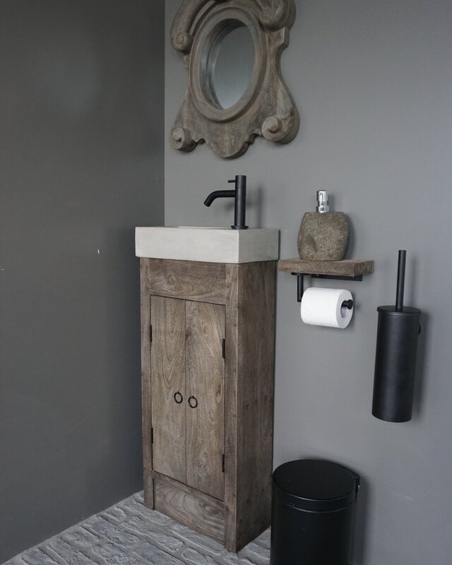 Rene Houtman Gerrie Toiletmeubel 2-Deurtjes - Kies Fontein