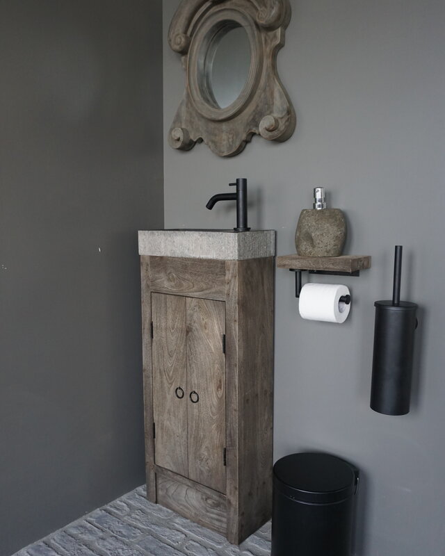 Rene Houtman Gerrie Toiletmeubel 2-Deurtjes - Kies Fontein