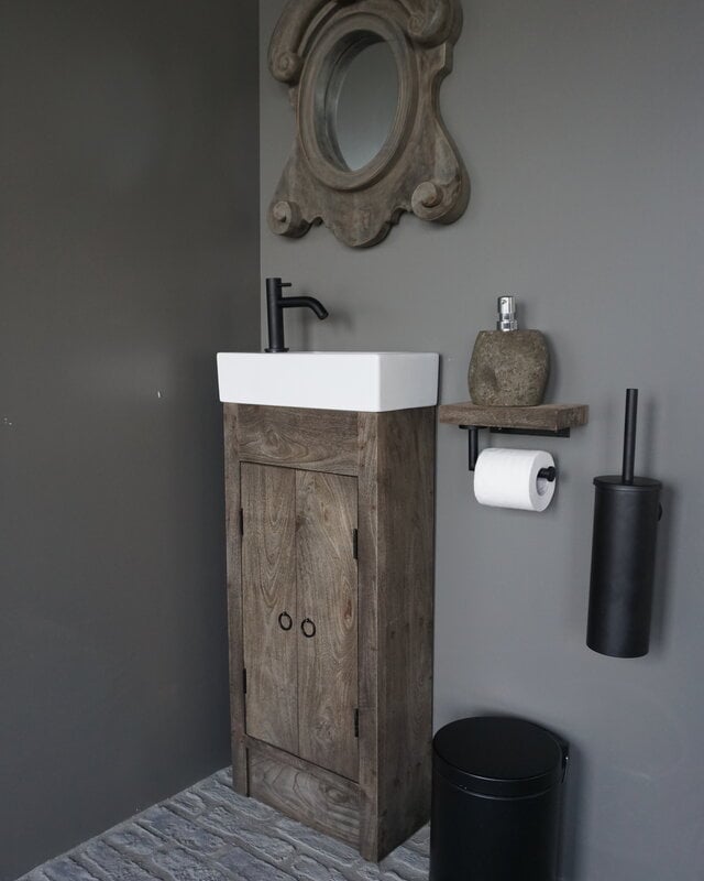 Rene Houtman Gerrie Toiletmeubel 2-Deurtjes - Kies Fontein