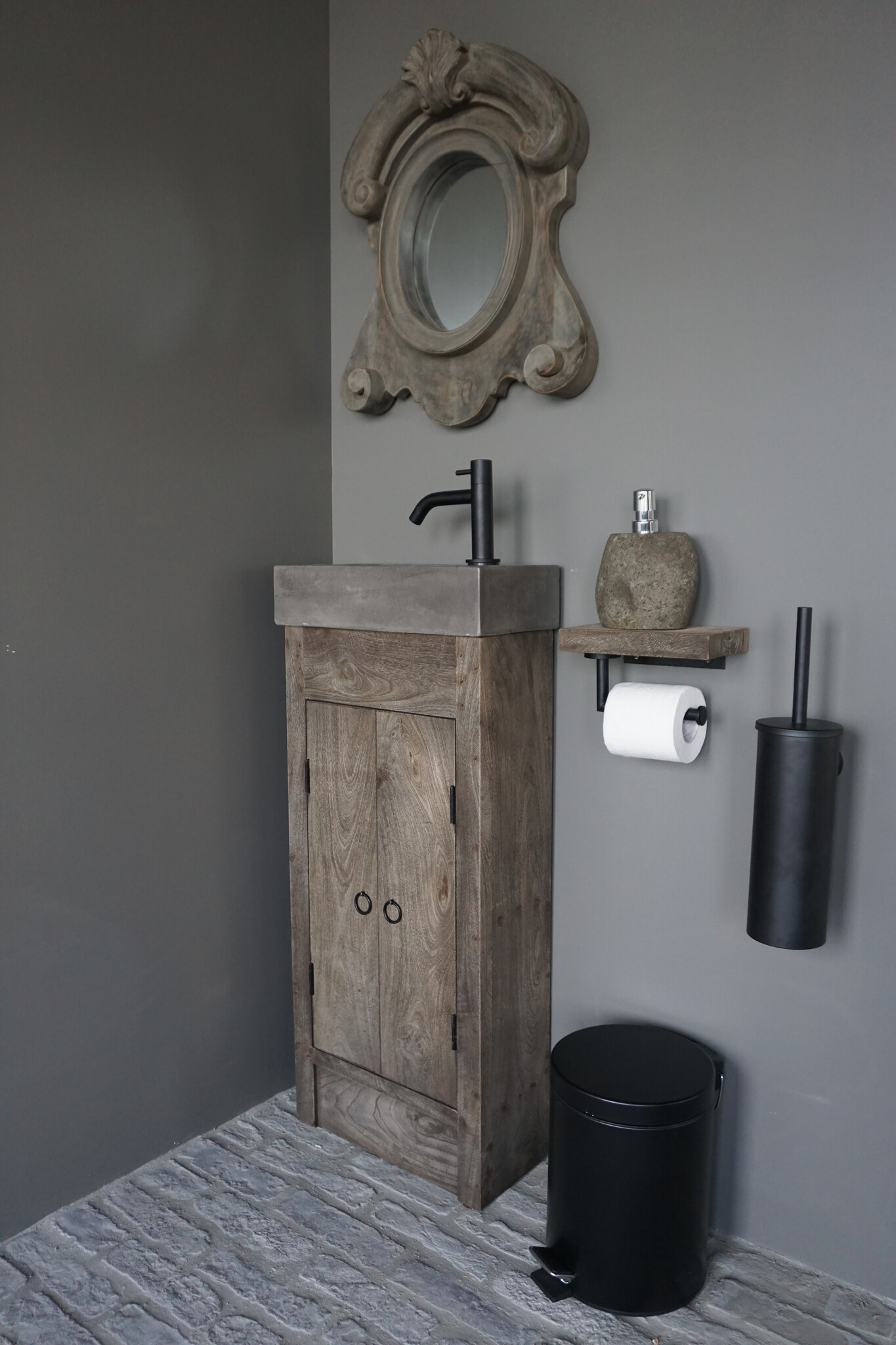 Rene Houtman Gerrie Toiletmeubel 2-Deurtjes - Kies Fontein