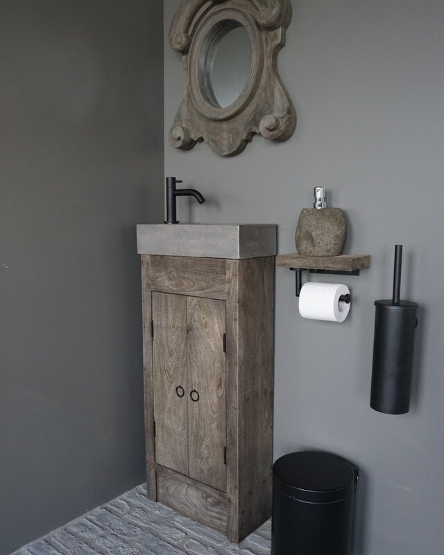 Rene Houtman Gerrie Toiletmeubel 2-Deurtjes - Kies Fontein