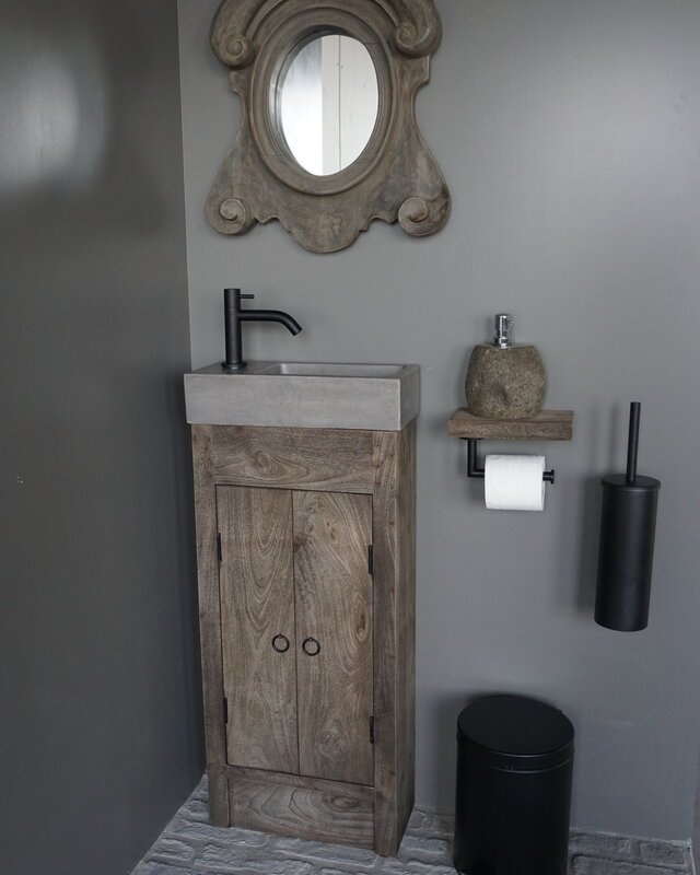 Rene Houtman Gerrie Toiletmeubel 2-Deurtjes - Kies Fontein