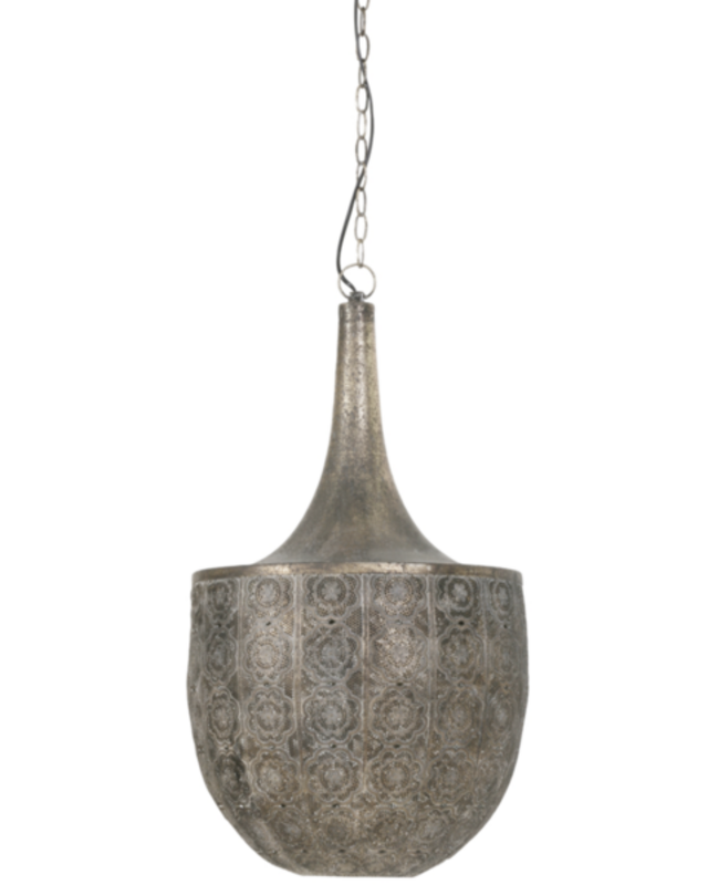 Light&Living Oosterse Hanglamp Tanya Bruin/Goud 74x41 Cm
